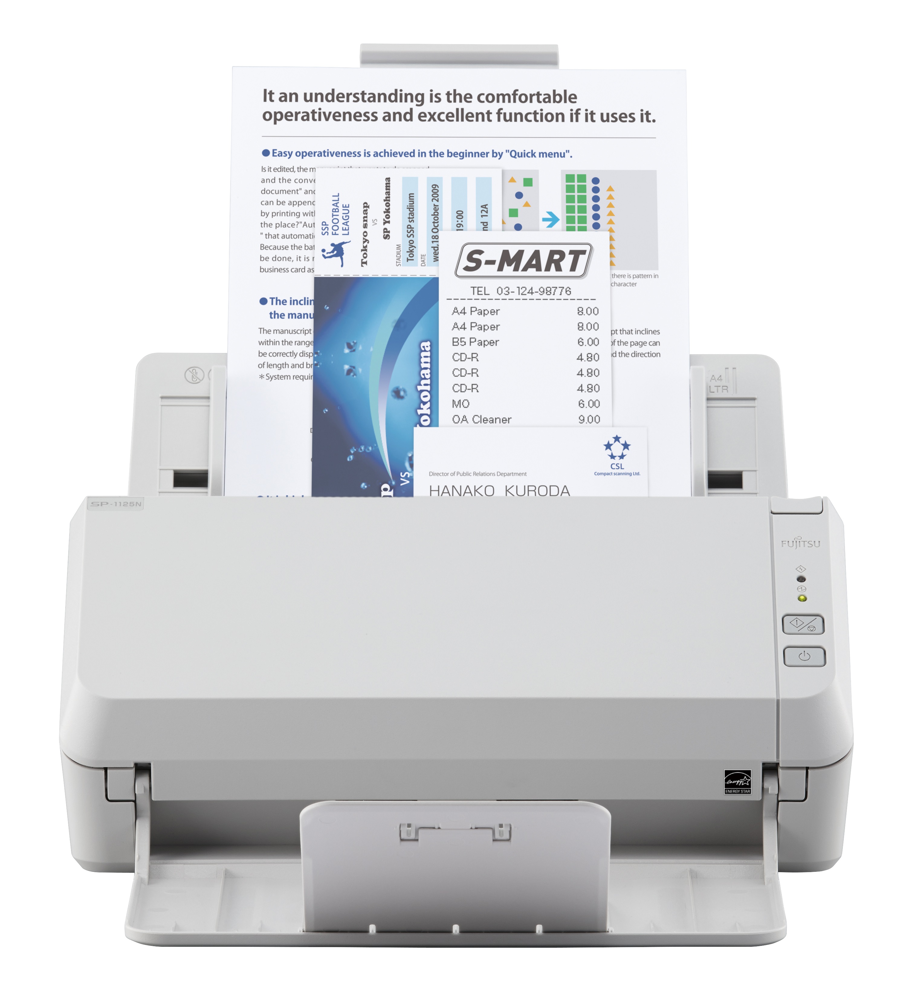 Fujitsu SP-1125N - Trade Scanners Fujitsu SP-1125N - Trade Scanners