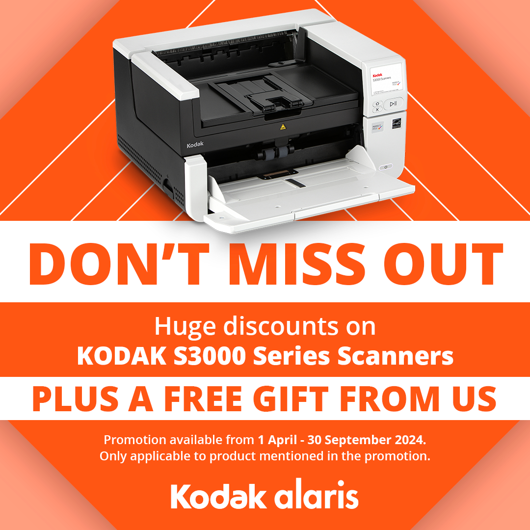 Kodak Alaris S3100f Trade Scanners